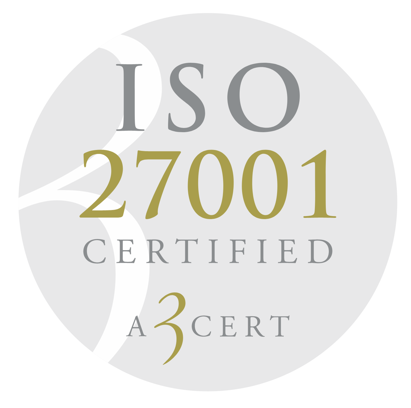 ISO 27001 certified